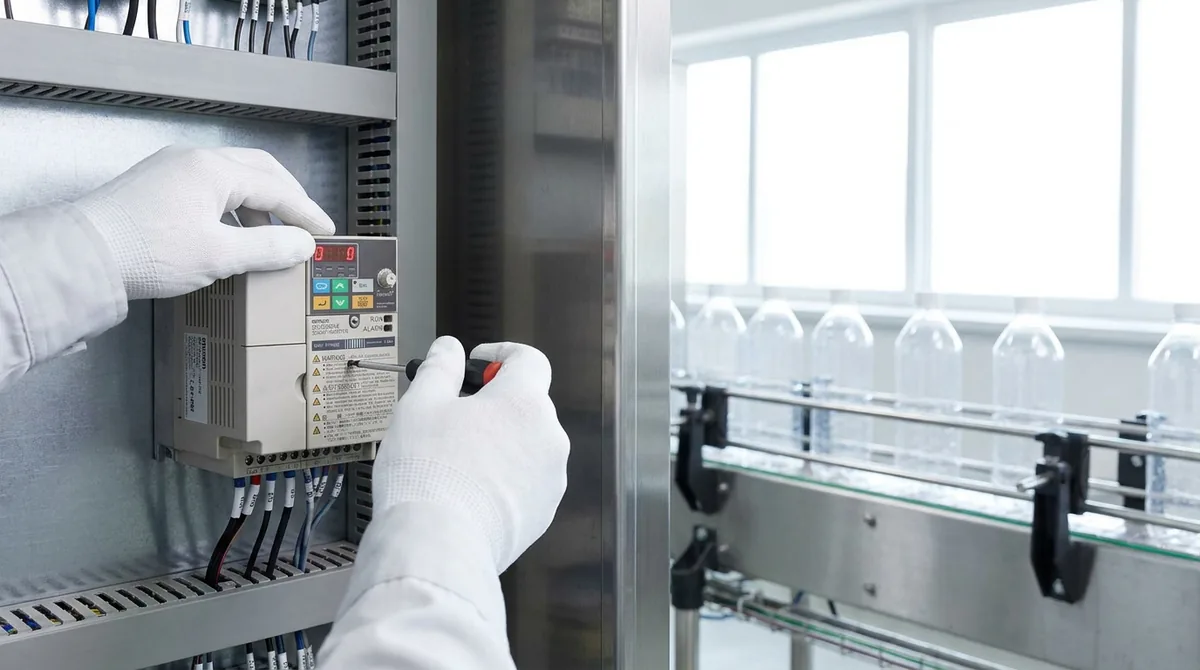 Serwis automatyki (PLC, HMI, falowniki)